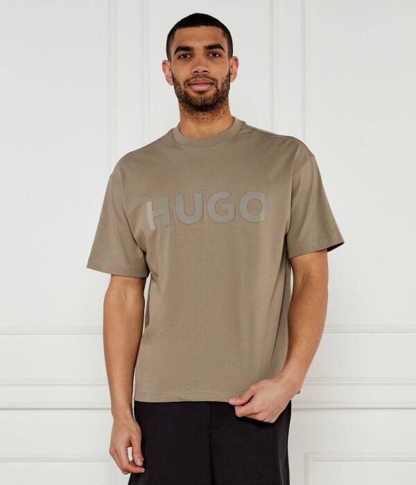 

Футболка Динки Oversize fit Hugo, желтый