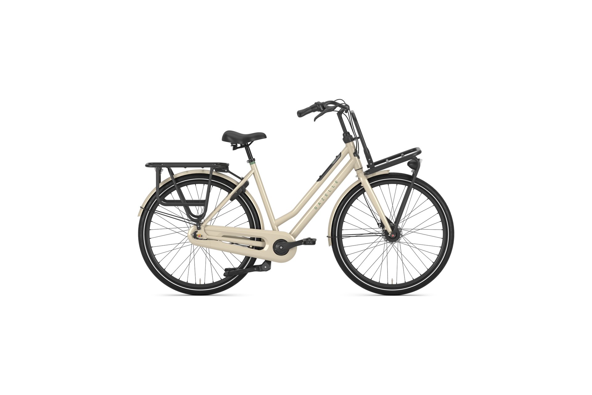 

Городской велосипед Gazelle HeavyDutyNL T7 - 28 дюймов - Tiefeinsteiger - 2025, цвет Beige|caramel-khaki