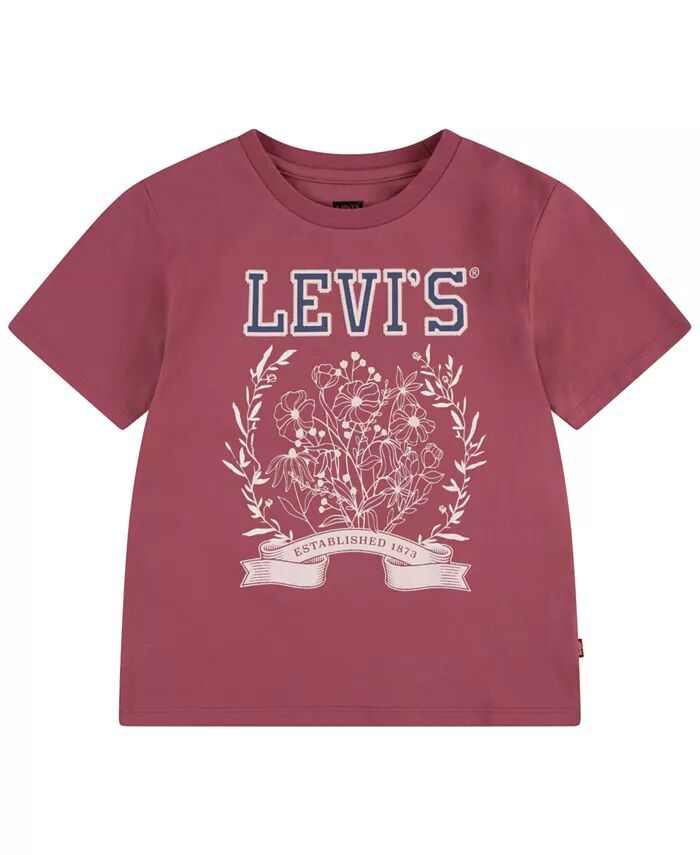 

Футболка с шортами Big Girls Double Shank Levi's