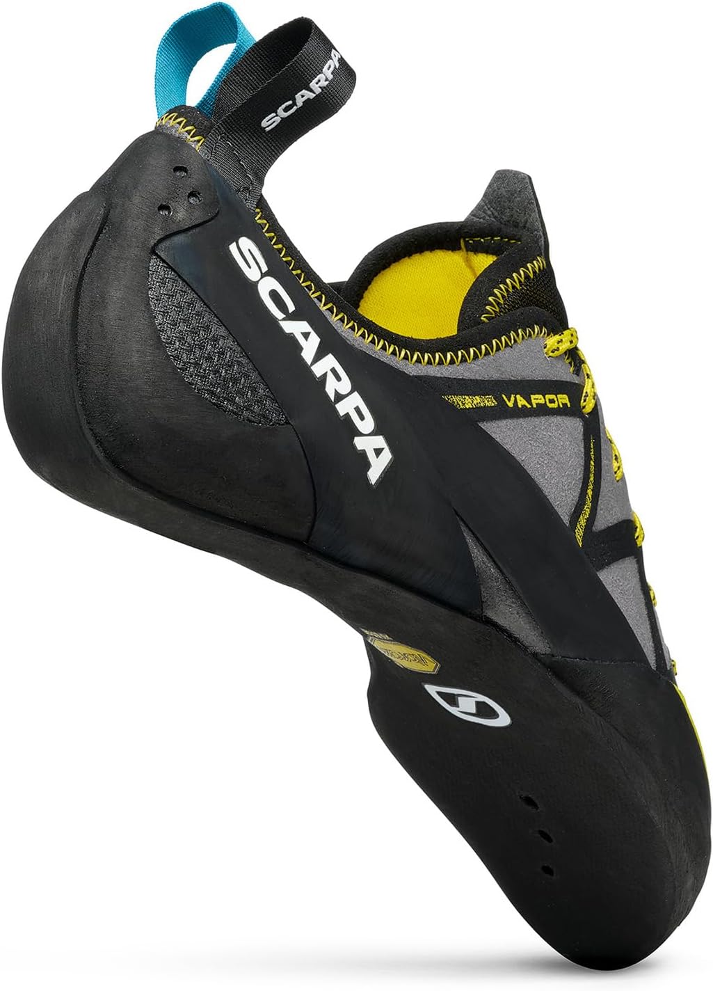 Мужские скальные туфли SCARPA Vapor Lace для спортивного скалолазания и боулдеринга, желтый — фото 4