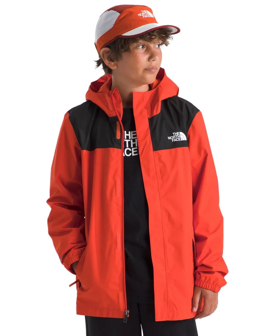 Детская дождевая куртка Antora с капюшоном (6-20 лет) The North Face, lava красный