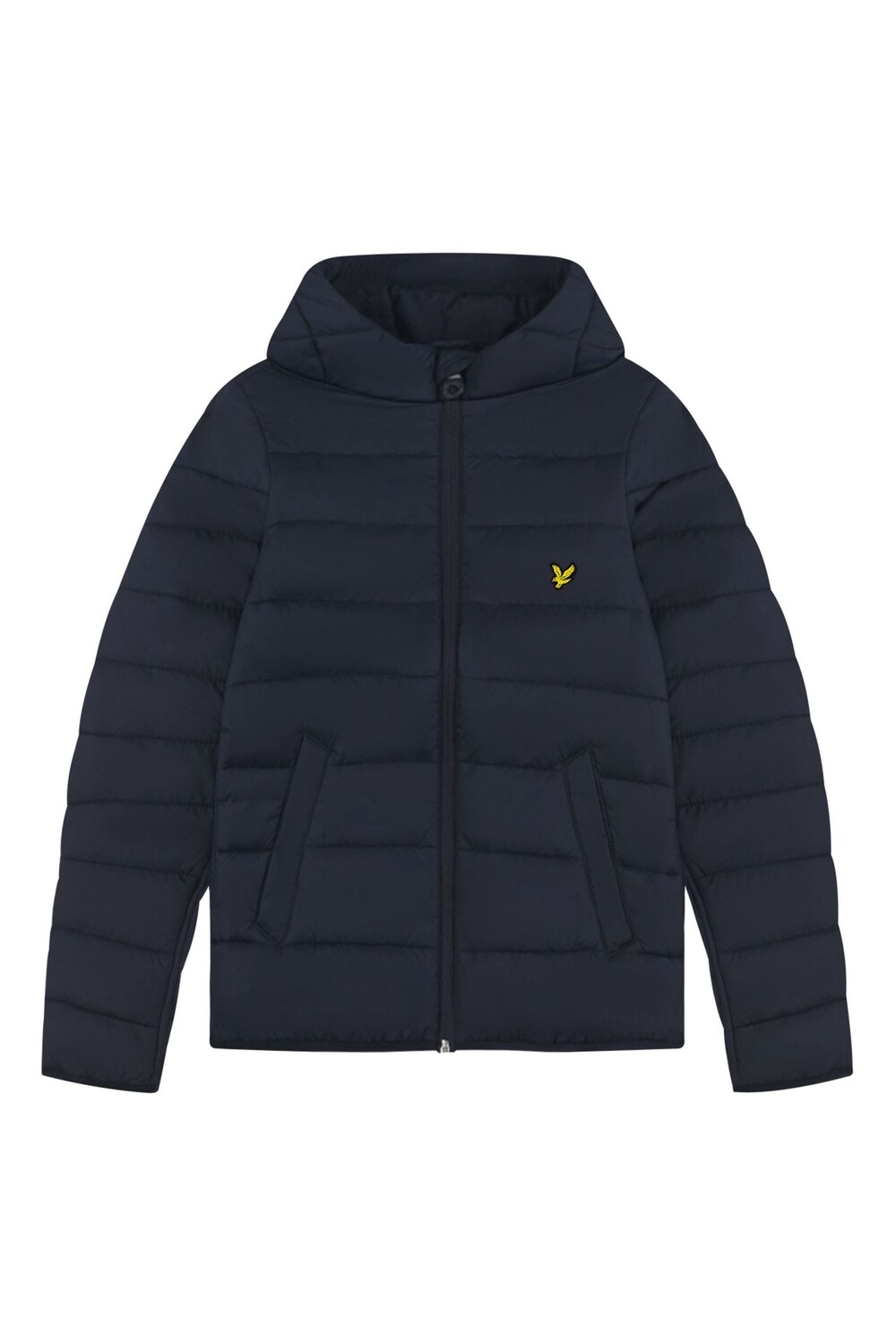 

Утепленная куртка с капюшоном для мальчика Lyle & Scott, синий