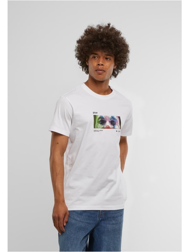 

Футболка белого цвета Mister Tee