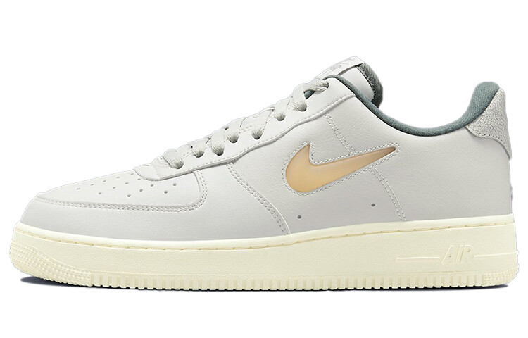 

Кроссовки Nike Air Force 1 Low '07 Jewel Light Bone кокосового молока, Серый, Кроссовки Nike Air Force 1 Low '07 Jewel Light Bone кокосового молока