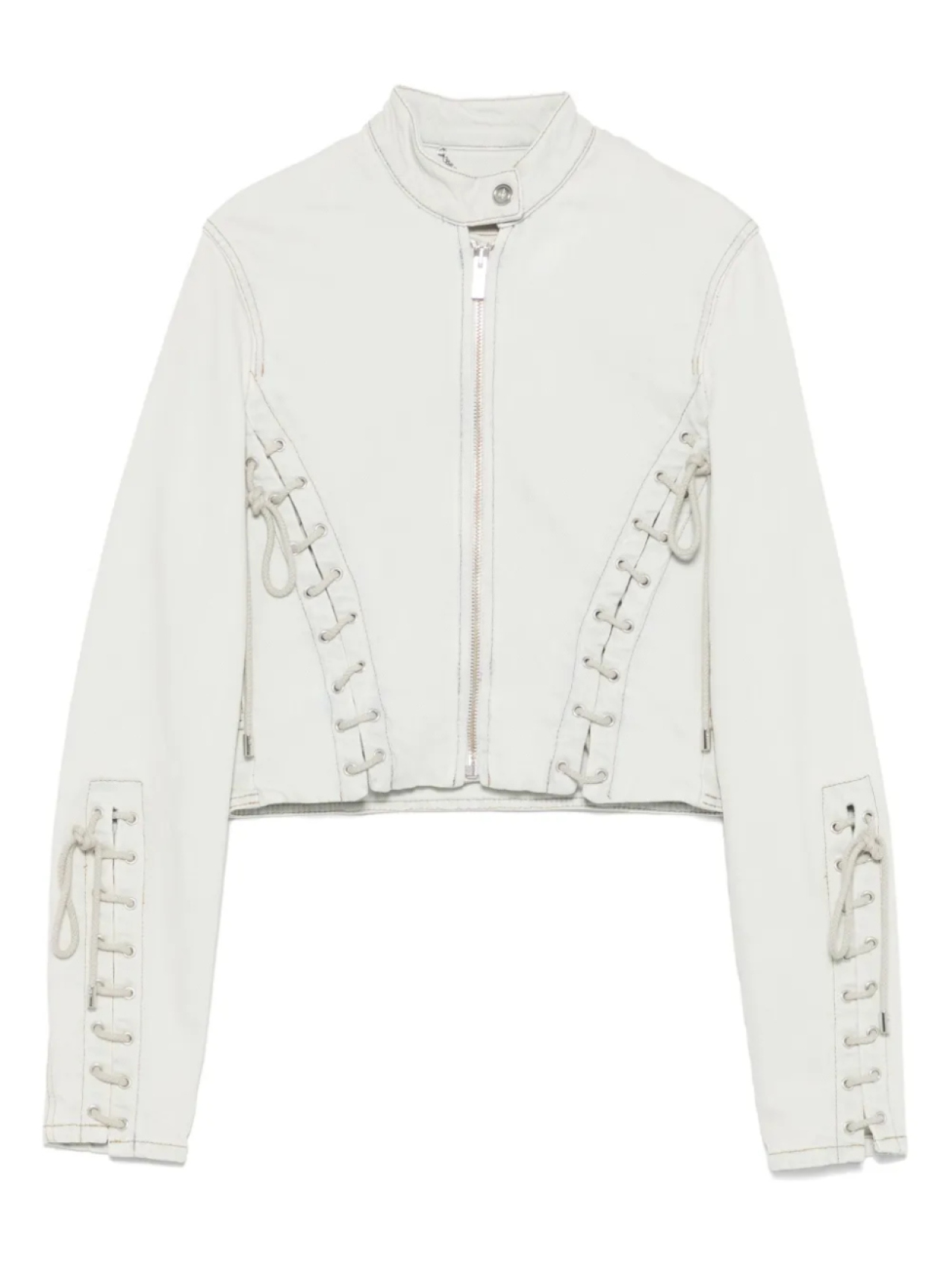

Джинсовая куртка с люверсами Blumarine, синий