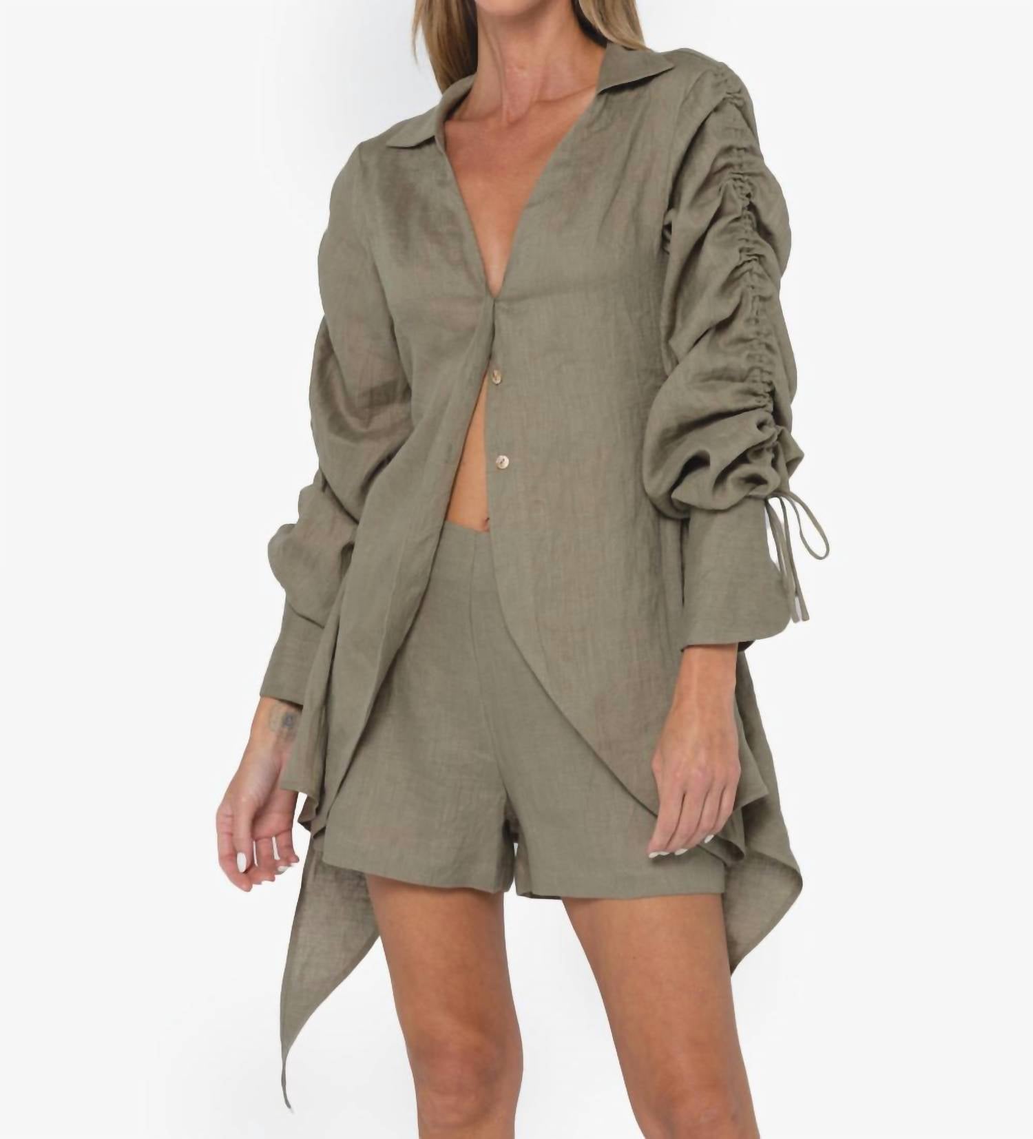 

Шорты Andi с высокой посадкой в винограднике JBQ, Vineyard