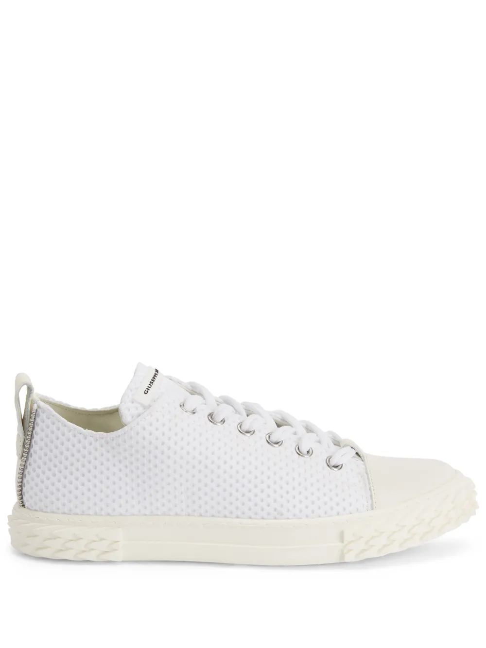 

Фактурные кеды Frankie Giuseppe Zanotti, белый