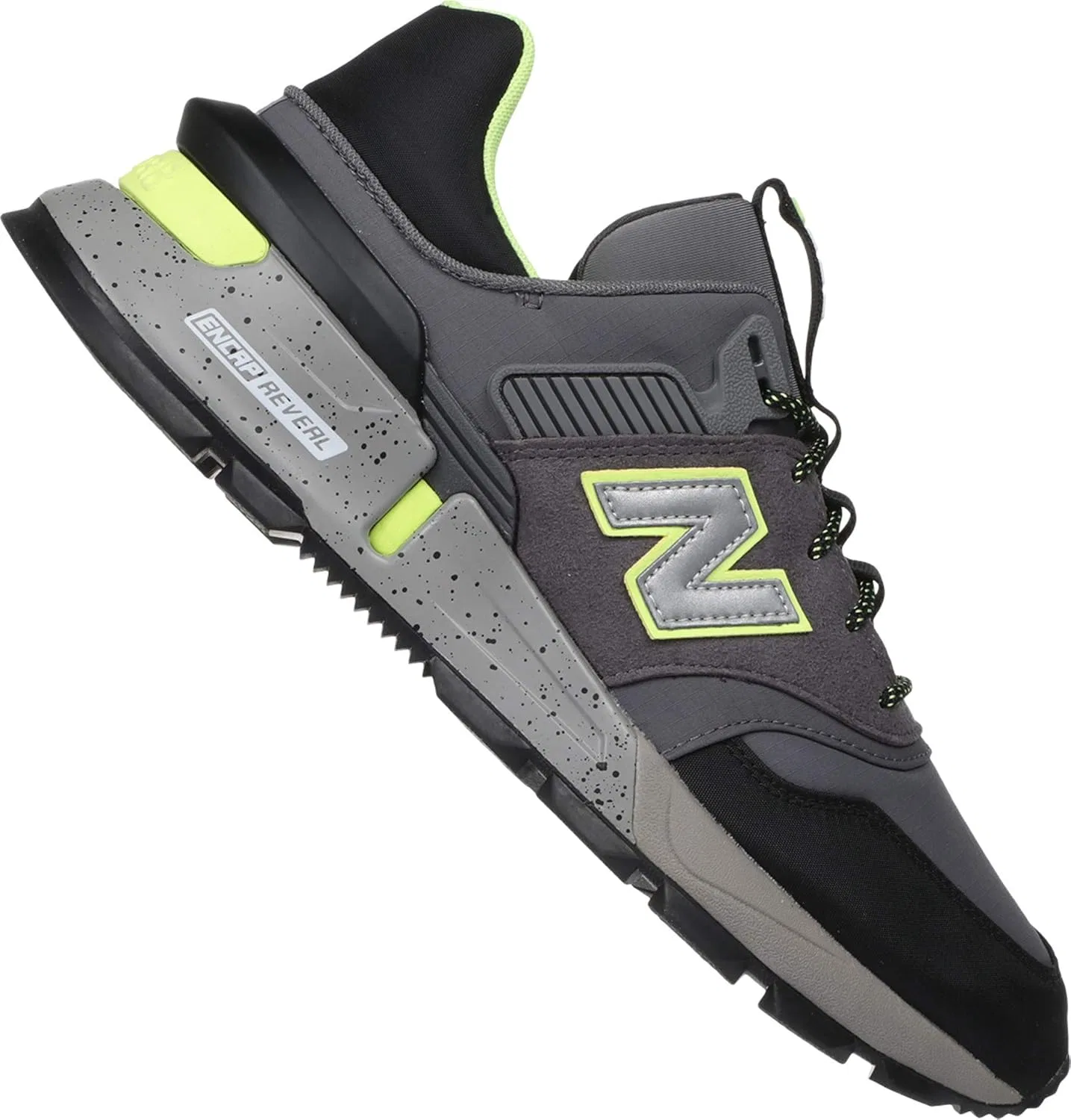 Мужские спортивные кроссовки New Balance, цвет серый, бренд, модель мужские спортивные кроссовки MS997 серый