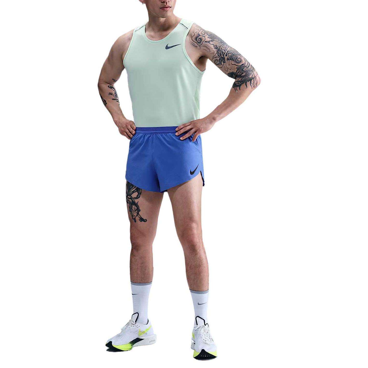 Мужские спортивные шорты AEROSWIFT Dri FIT ADV Comet Blue 411 Nike, синий — фото 4