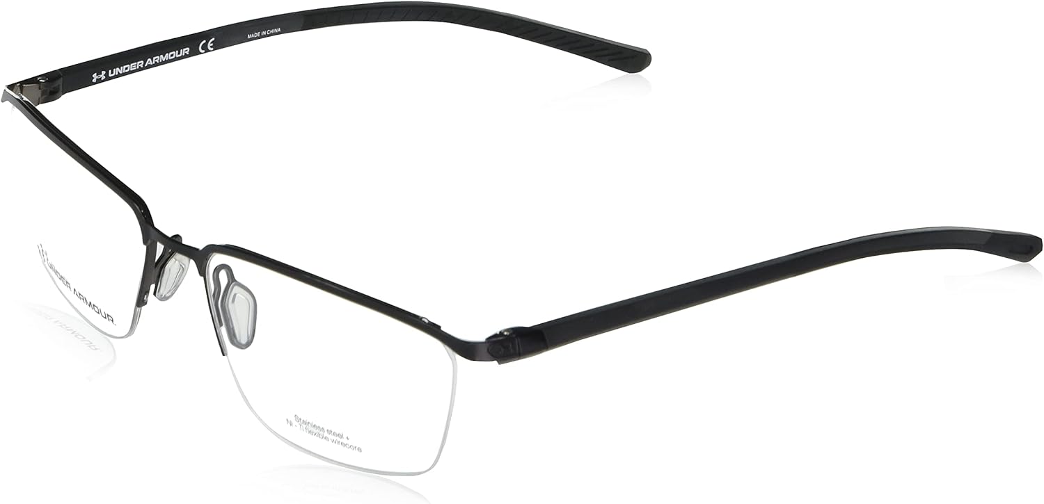

Under Armour мужские очки для рецепта Ua 5002/G прямоугольной формы, Matte Black/Dark Ruthenium