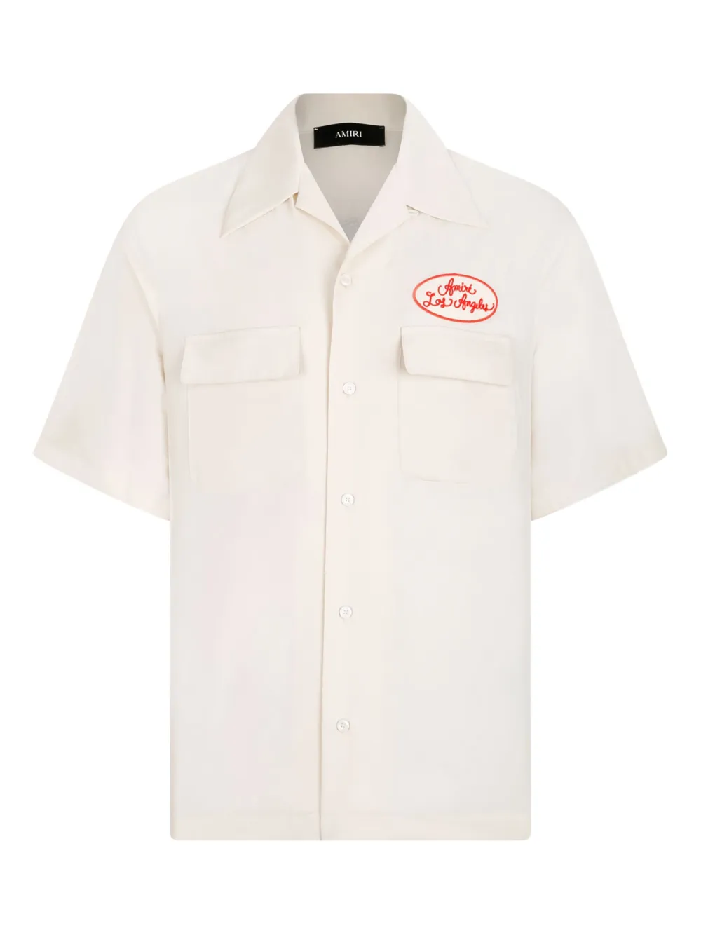 

Рубашка с нашивками AMIRI, нейтральный