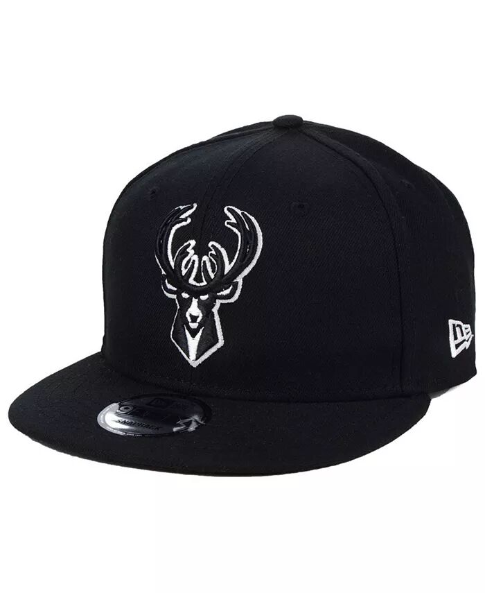 

Кепка Milwaukee Bucks Black White 9FIFTY Snapback New Era