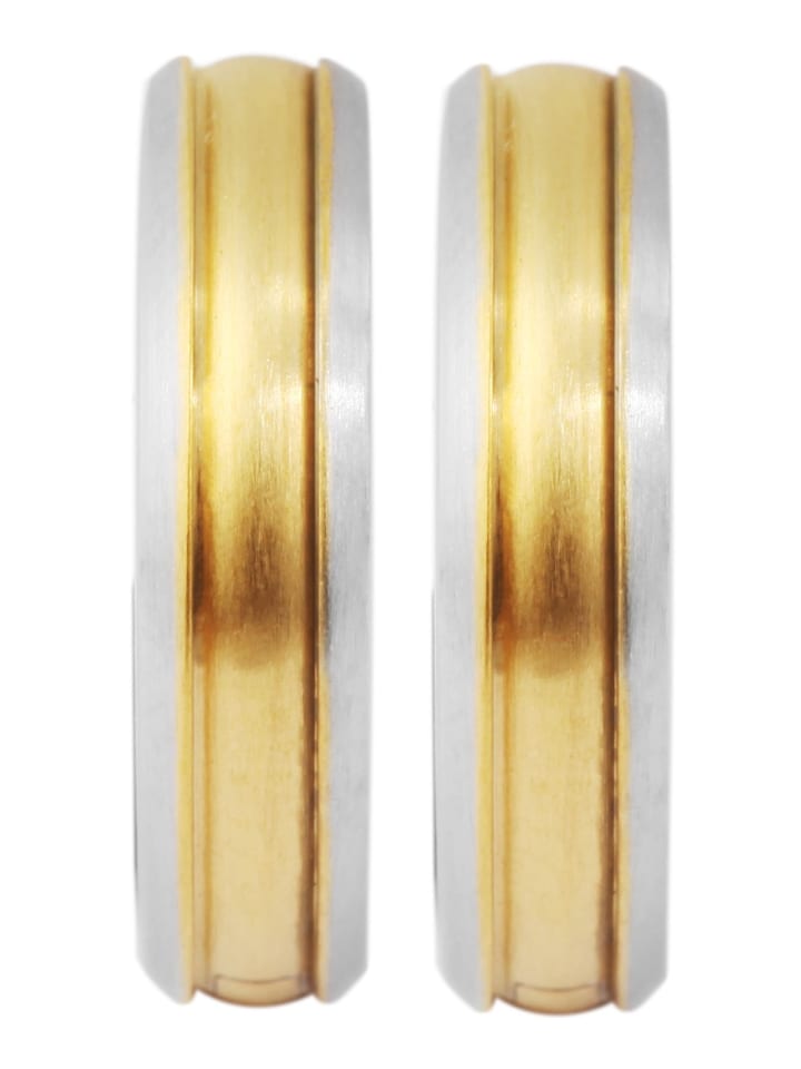 

Adeliás Женские серьги - серьги-кольца на шарнирах из нержавеющей стали белого цвета