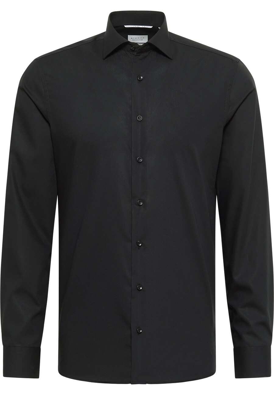 

Рубашка Slim Fit на пуговицах ETERNA, черный