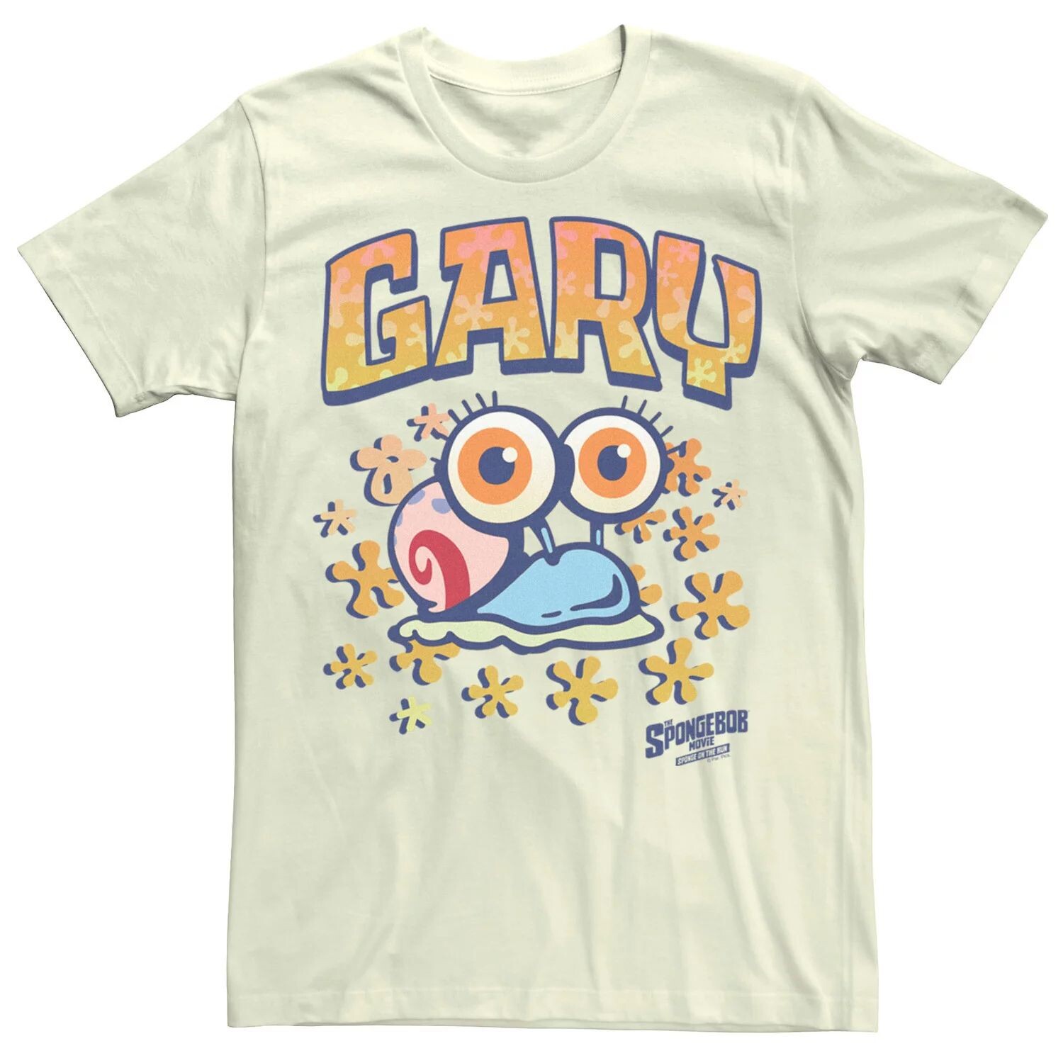 

Мужская футболка Sponge Bob Sponge On The Run Gary Portrait Licensed Character
