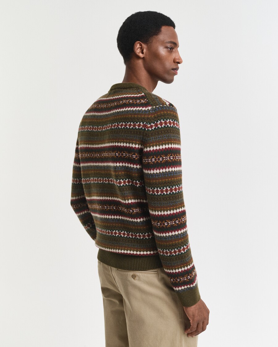 

Свитер GANT Fair Isle , Reed/Mixed colors