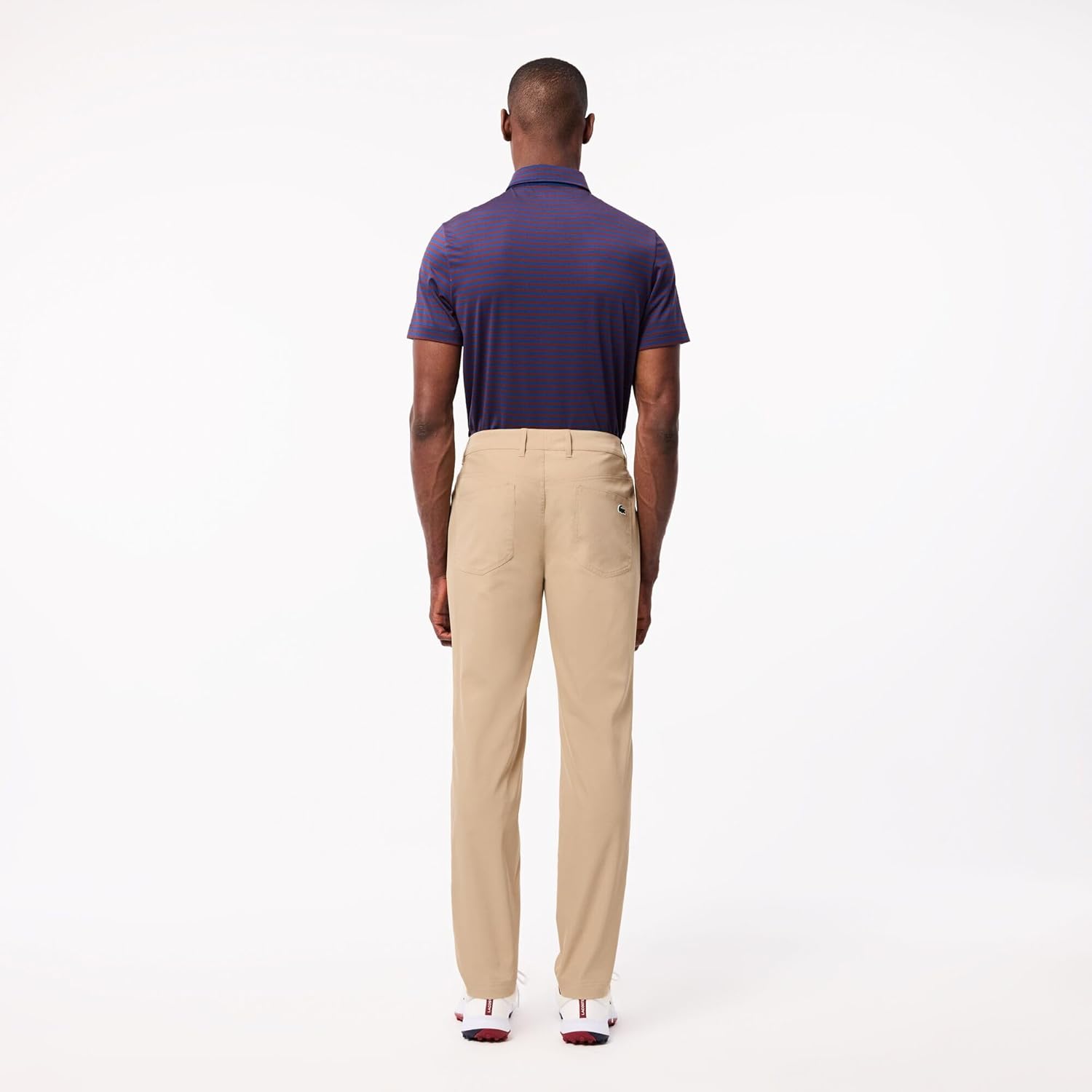 Мужские спортивные брюки для гольфа Lacoste Ultra Dry Slim Fit, Ochre — фото 3