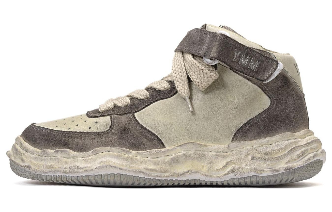 

Высокие кроссовки Maison Wayne из матовой замши Mihara Yasuhiro