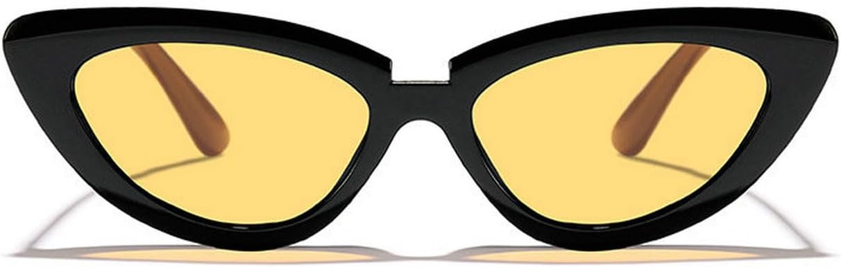 

Laureles Модные маленькие солнцезащитные очки «кошачий глаз» для женщин, классический винтажный дизайн, черные солнцезащитные очки цвета шампанского, мужские и женские солнцезащитные очки, C4