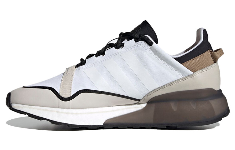 

Кроссовки Adidas Originals Zx 2K Boost Pure White Brown Black, Серый, Кроссовки Adidas Originals Zx 2K Boost Pure White Brown Black