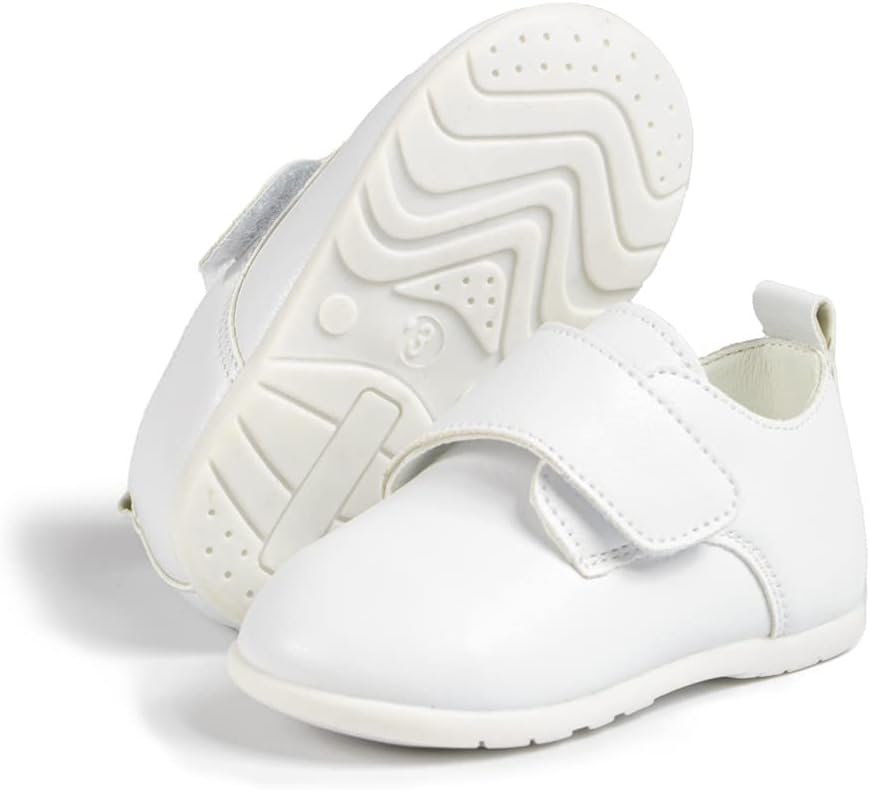 

Детские лоферы Meckior для мальчиков и девочек, классические, из искусственной кожи, белый