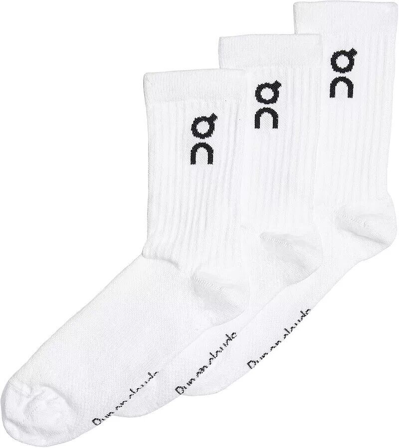 

Носки On Unisex с логотипом — 3 шт., белый