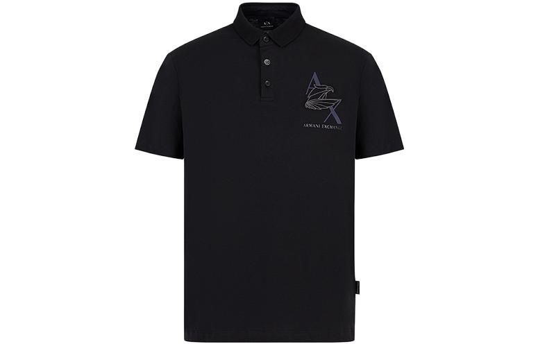

Рубашка поло мужская Armani Exchange, черный