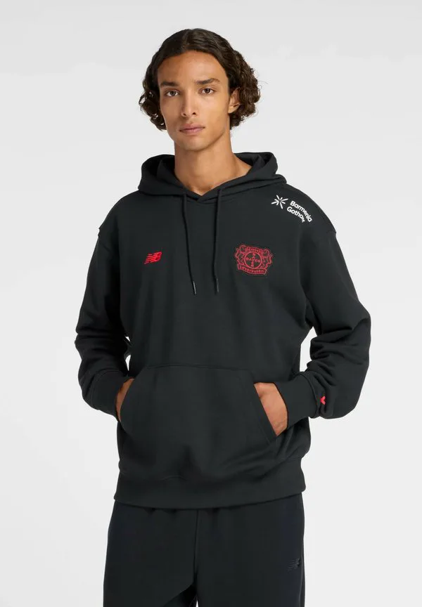 

Худи bayer 04 New Balance, Black, Черный, Худи bayer 04 New Balance, Black