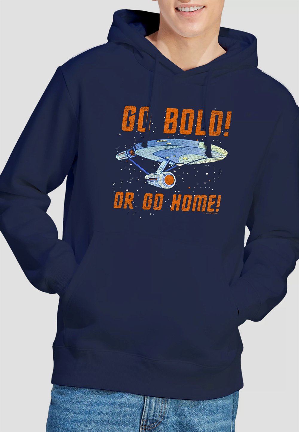 

Толстовка STAR TREK GO BOLD Cotton Soul, темно-синий