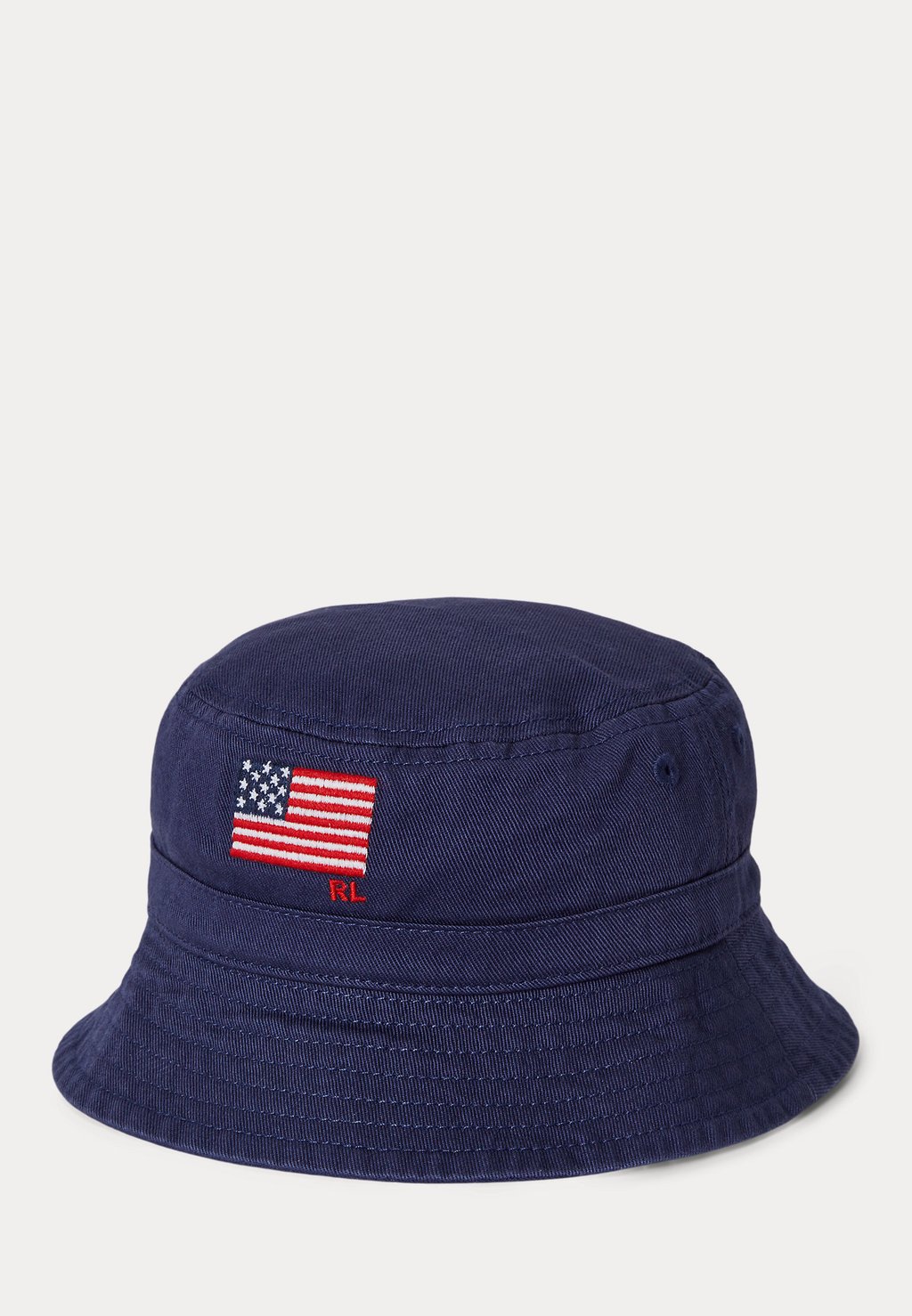 

Шляпа FLAG COTTON TWILL BUCKET HAT UNISEX Polo Ralph Lauren, темно-синий