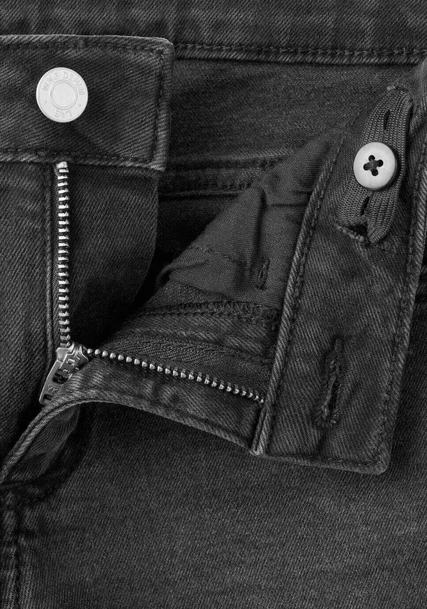 Джинсы клеш для детей и подростков Mango Kids, black denim, черный деним — фото 3
