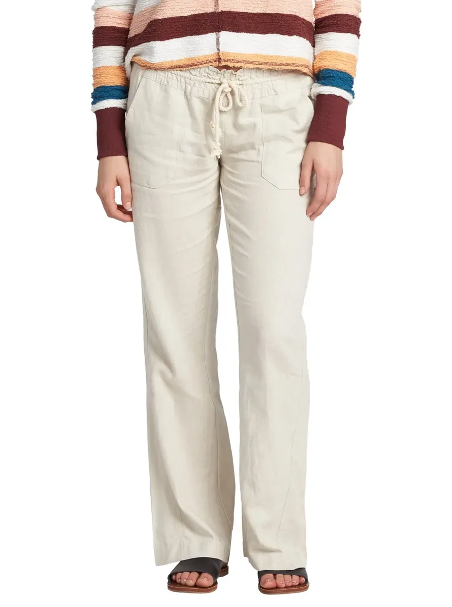 

Брюки Roxy из ткани "Oceanside", цвет Stone