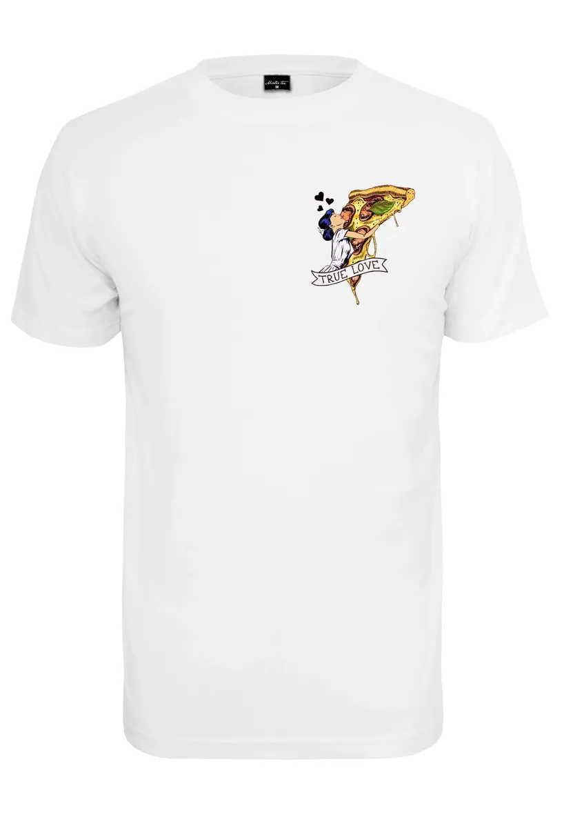

Футболка Mister Tee "Мужская футболка Mister Tee Pizza Love" Mistertee, белый