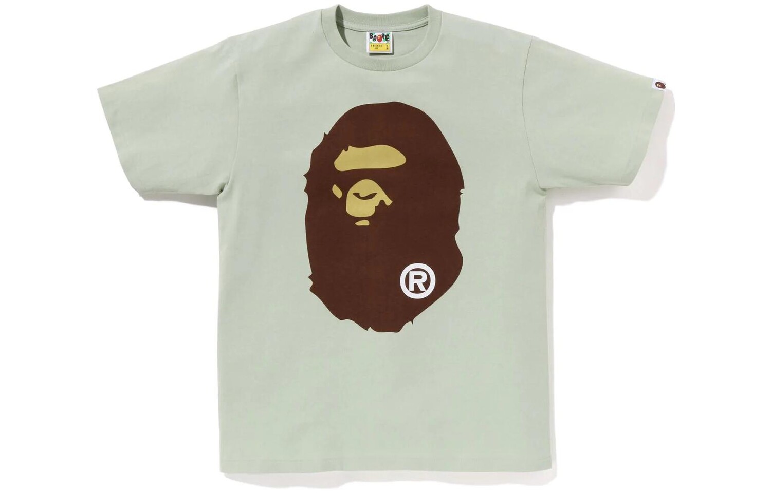 

A BATHING APE Мужская футболка, Светло-синий