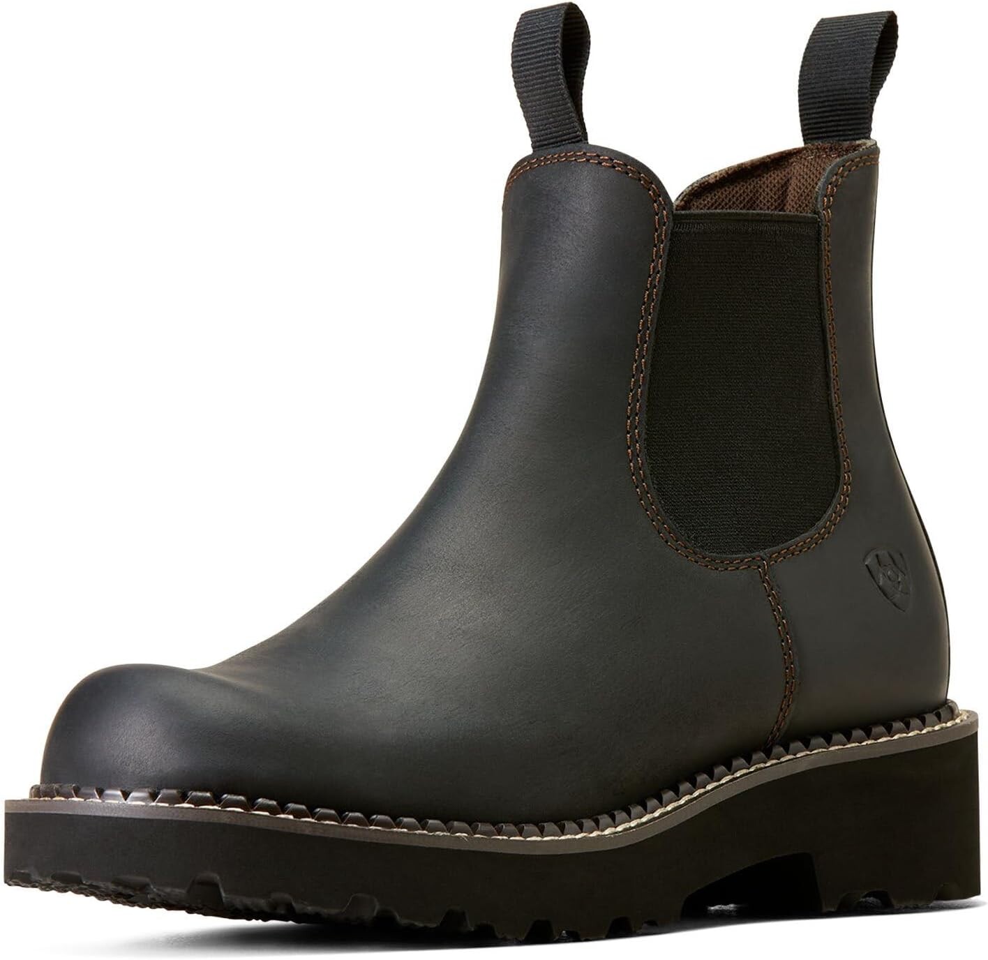 

Ботинки Челси Fatbaby Twin Gore Western Boots Ariat, цвет Black Deertan