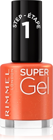 

Гибридный лак для ногтей без использования уф/светодиодной лампы Rimmel Super Gel, 096 Heatwave Away 12 ml