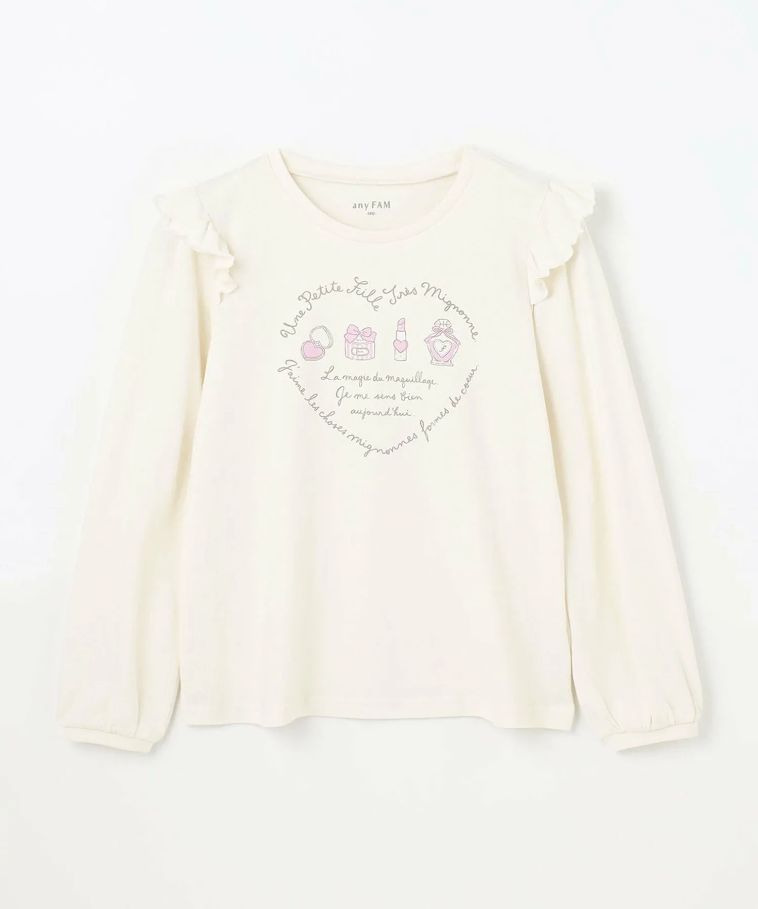 Футболка с принтом «7 дней» ANY KIDS, Ecru x Cosmetics [002] — фото 4