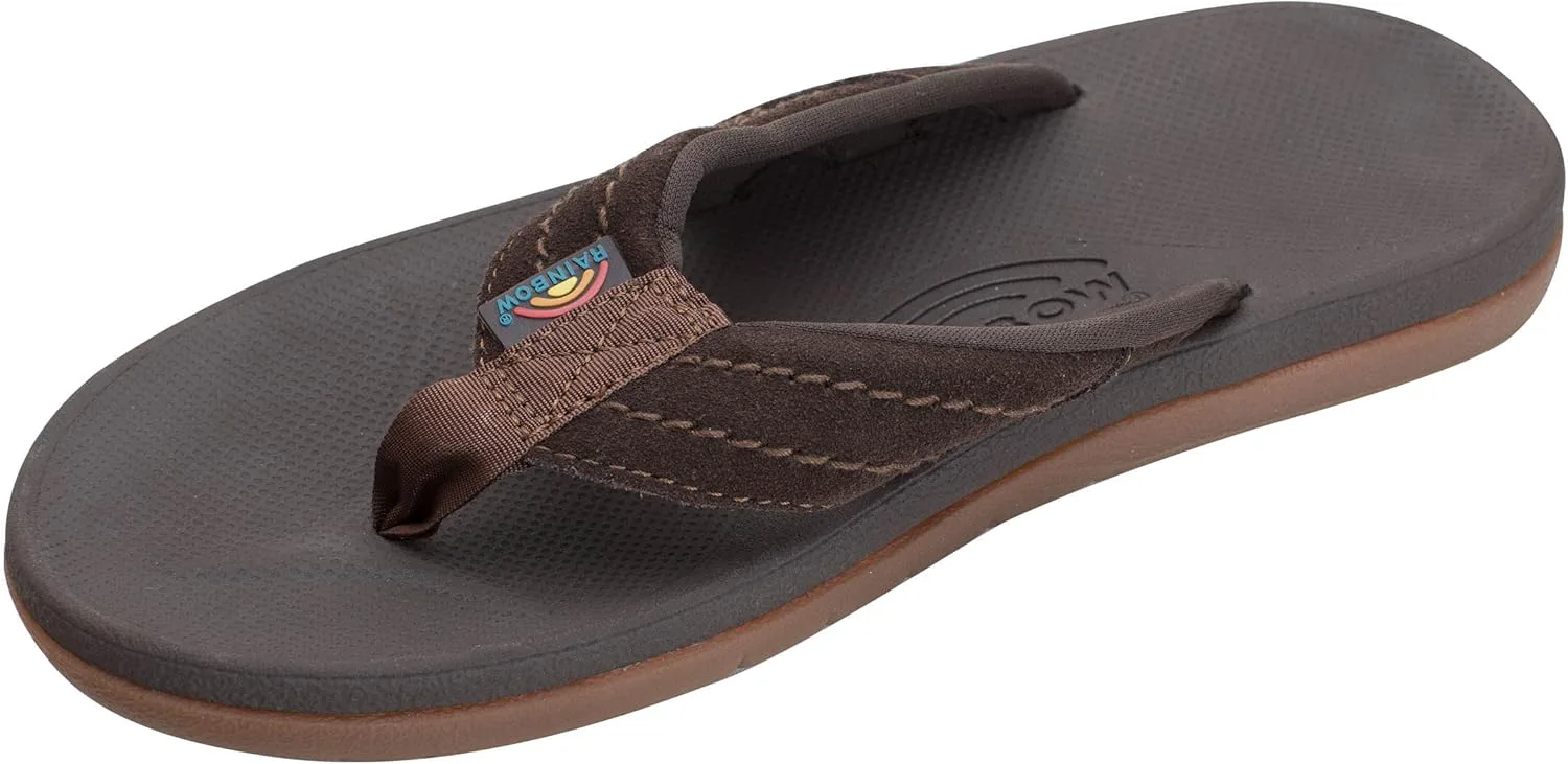 Мужские сандалии Rainbow Sandals East Cape из формованной резины, темно-коричневый — фото 3