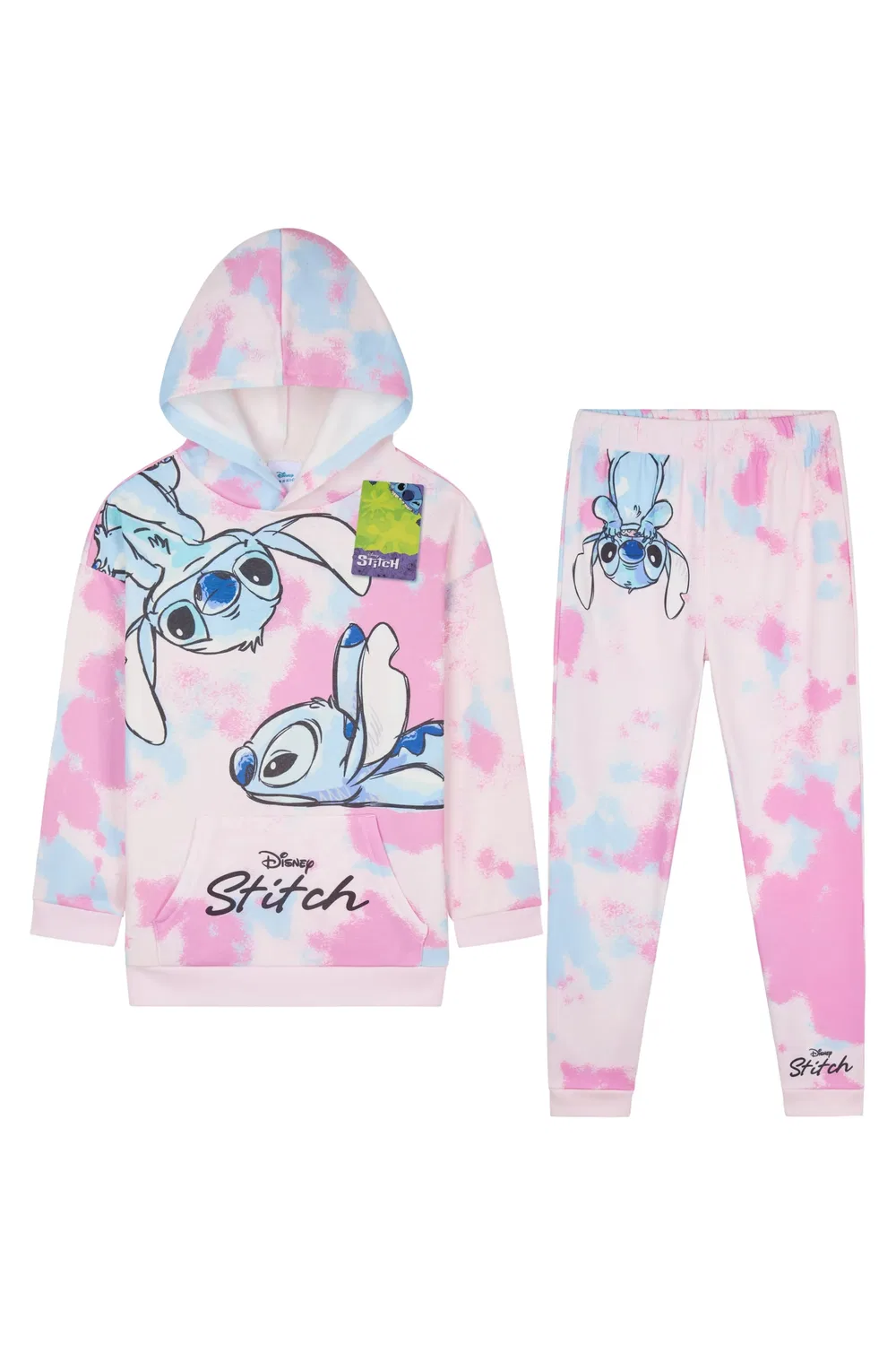 Детский спортивный костюм с принтом Stitch Disney, мультиколор