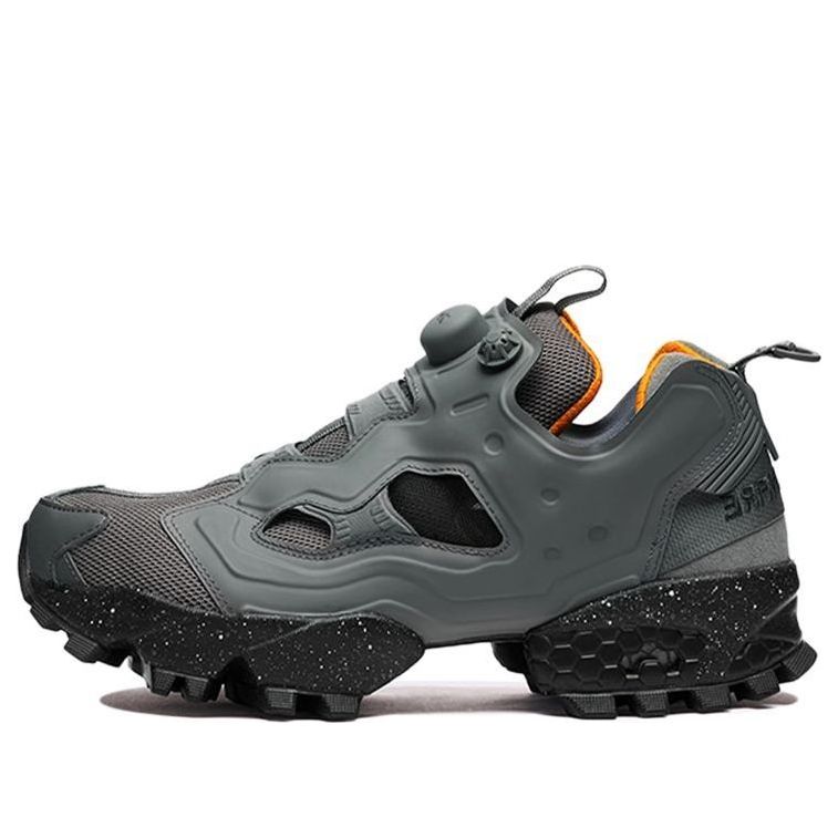 

Беговые кроссовки Reebok SMG x InstaPump Fury OG 'Medium Grey Bold Orange', серый