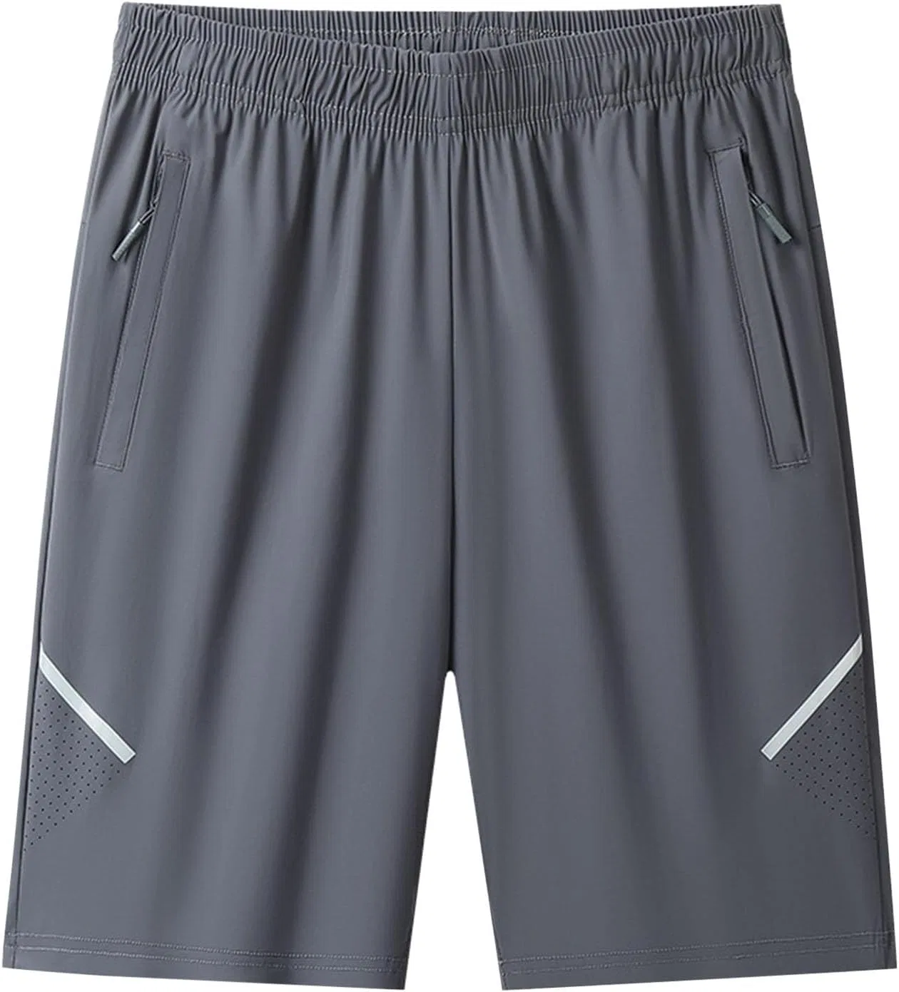 Шорты активные Ice Silk, быстросохнущие, C14 Dark Grey
