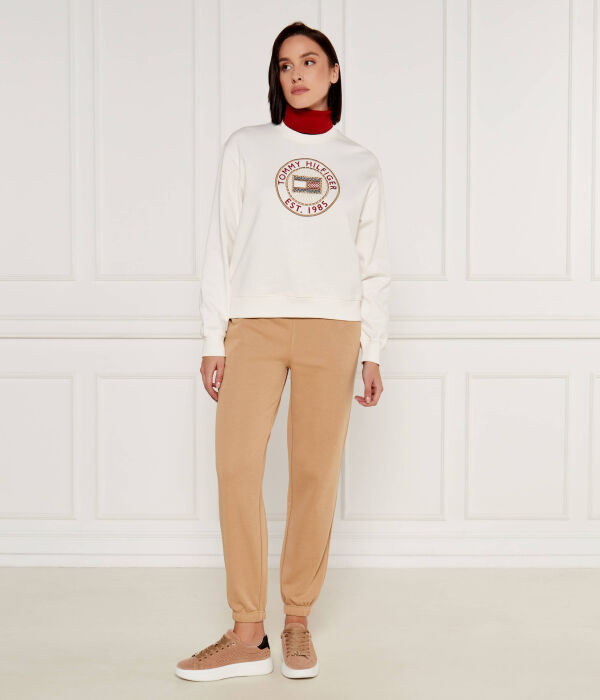 Толстовка Tommy Hilfiger Nautical Regular Fit, бежевый — фото 2