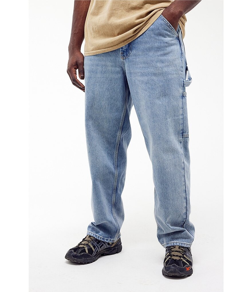 

BDG Urban Outfitters Винтажные свободные прямые джинсы Carpenter, синий