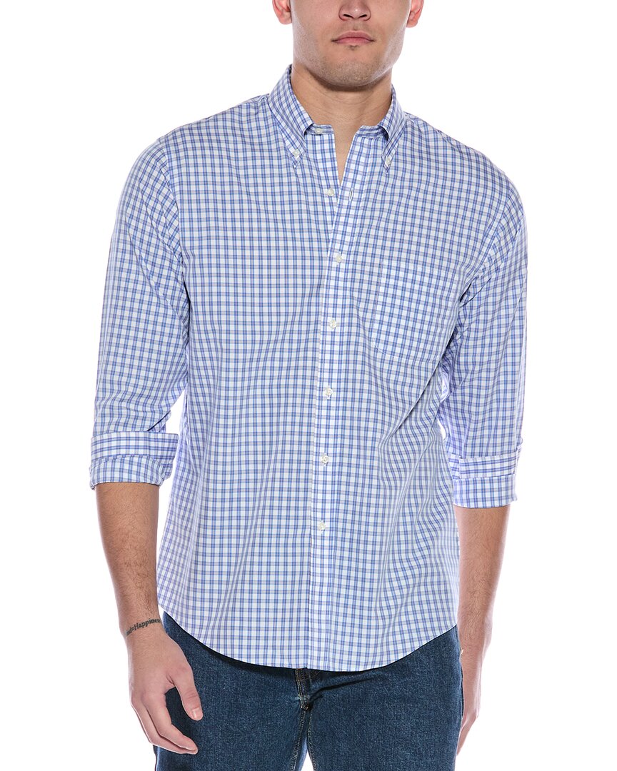 

Рубашка Brooks Brothers Regular Fit Oxford, синий