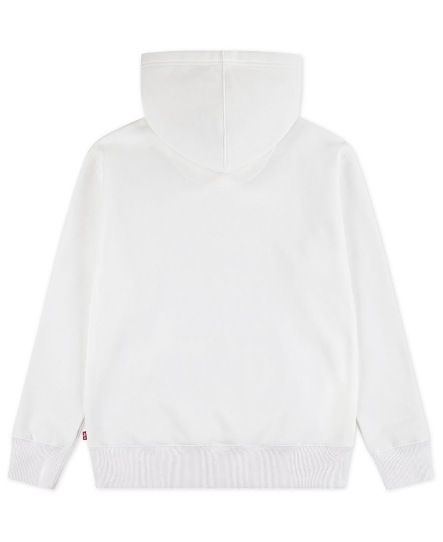 Детская толстовка с длинными рукавами Motor Speedway, размеры 8-20 Levi's, Bright White — фото 2