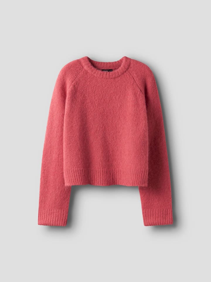 Name it Вязаный свитер цвета «Праздничный пунш» — фото 3