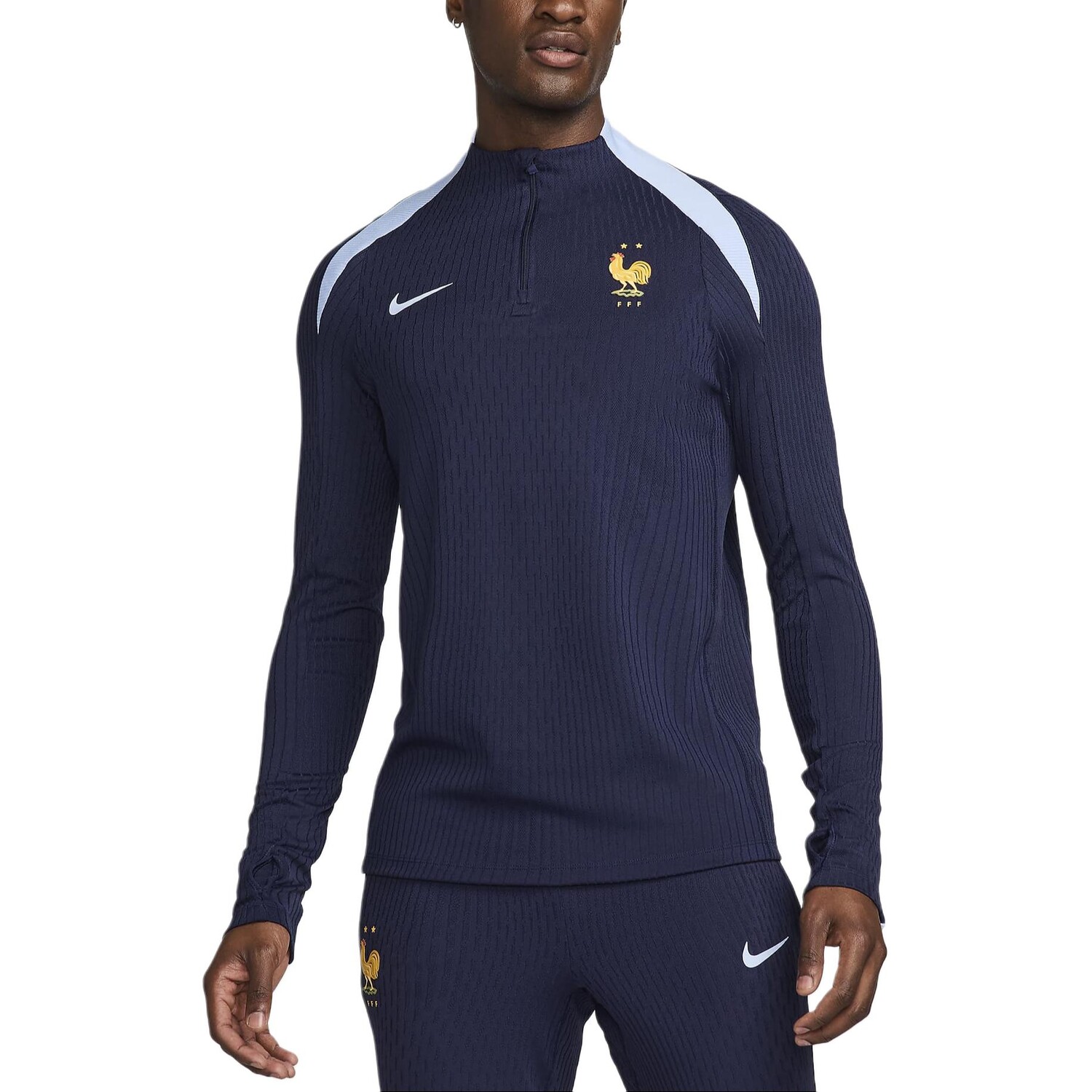 

Футбольная майка мужская дымчато-синяя Nike, темно-синий