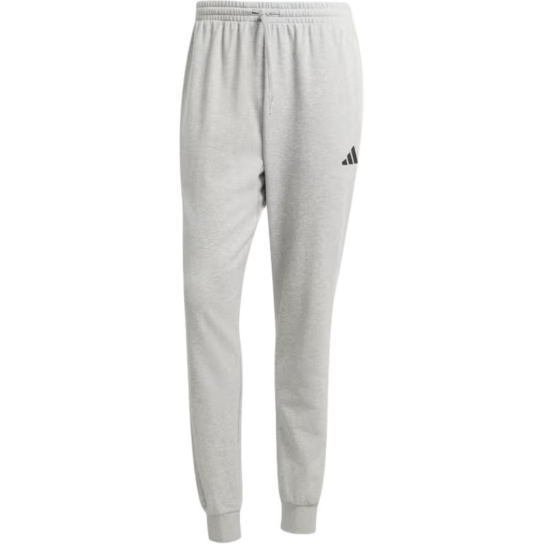 

Adidas Коллекция спортивной одежды ESSENTIALS FW24 Уютные повседневные брюки из французского трикотажа для мужчин, цвет средний серый/черный