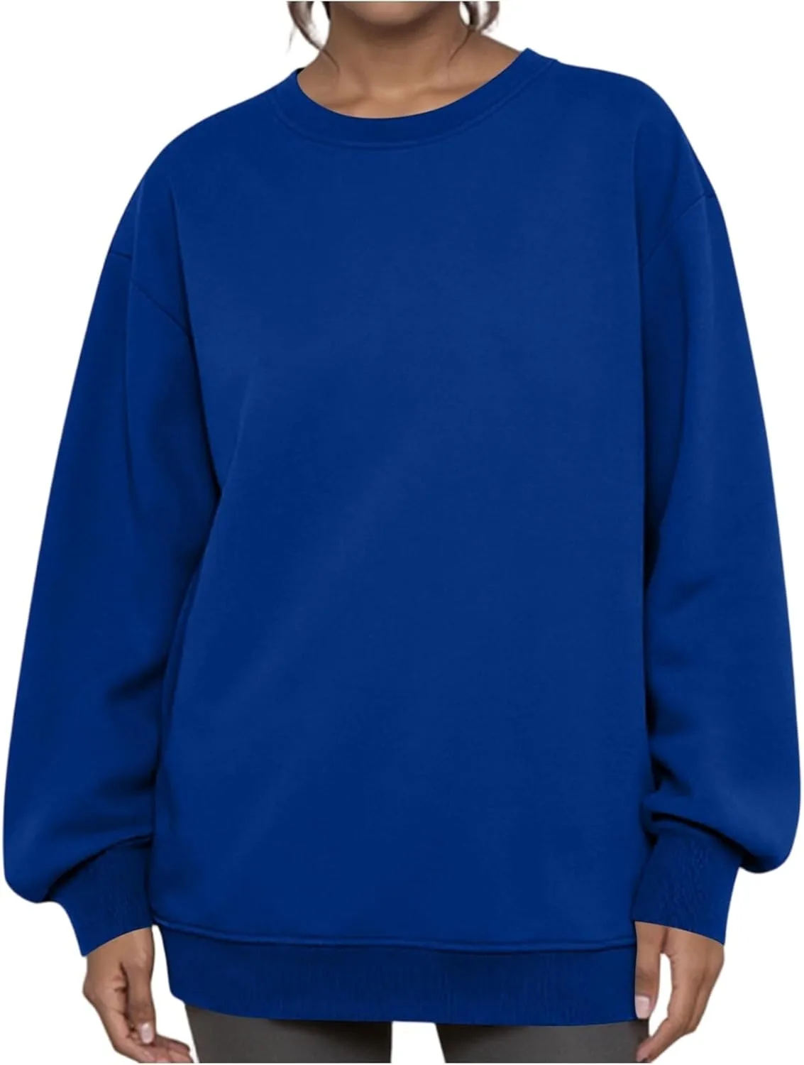 

Оверсайз свитшот для женщин, осенний, с длинным рукавом, свободный крой FlekmanArt