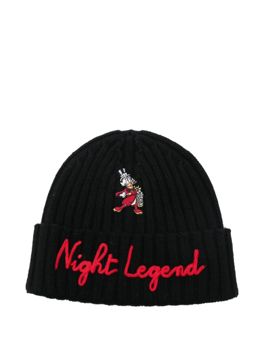 

Шапка бини с вышивкой Mc2 Saint Barth, черный